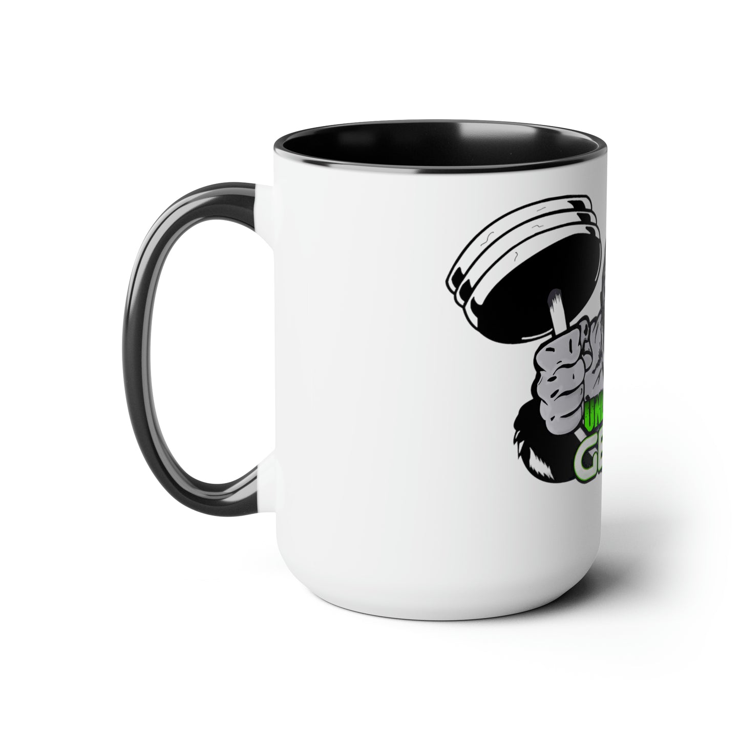 Two-Tone Coffee Mugs, 15oz