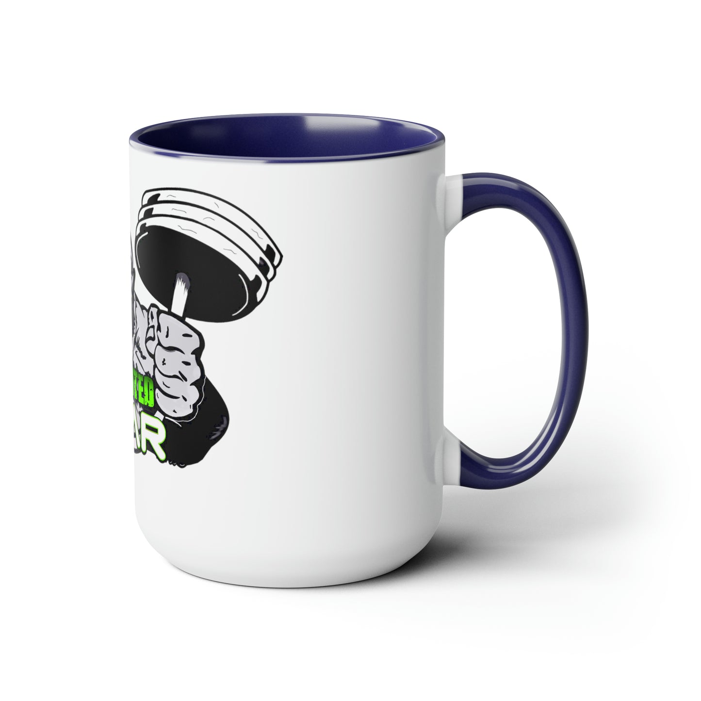 Two-Tone Coffee Mugs, 15oz