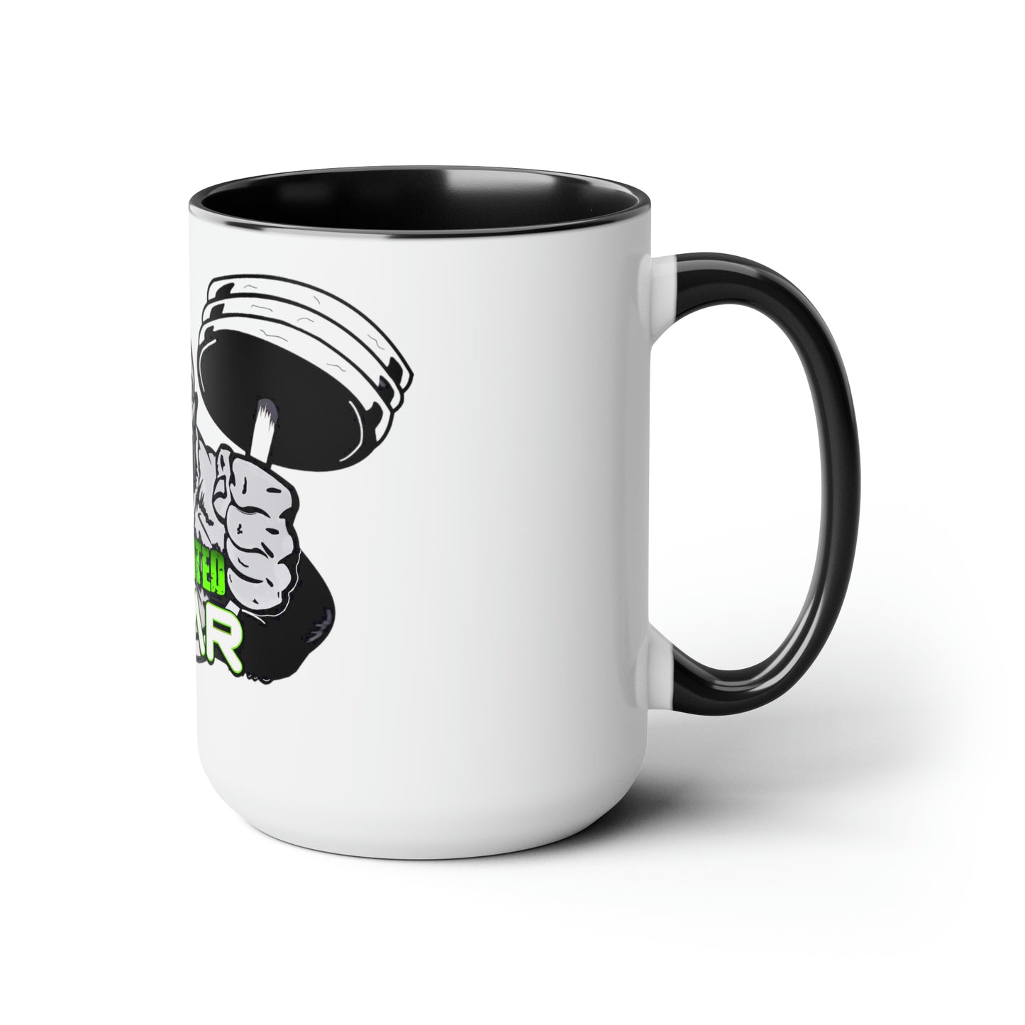 Two-Tone Coffee Mugs, 15oz