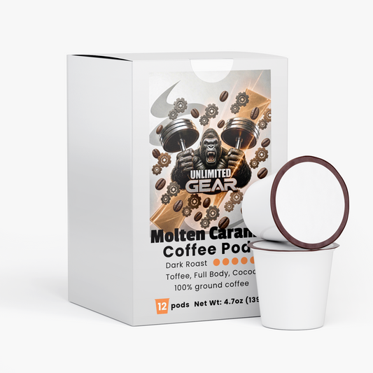 Molten Caramel Coffee Pods (Dark Roast)