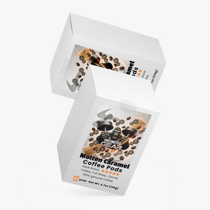Molten Caramel Coffee Pods (Dark Roast)