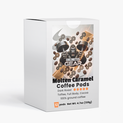 Molten Caramel Coffee Pods (Dark Roast)