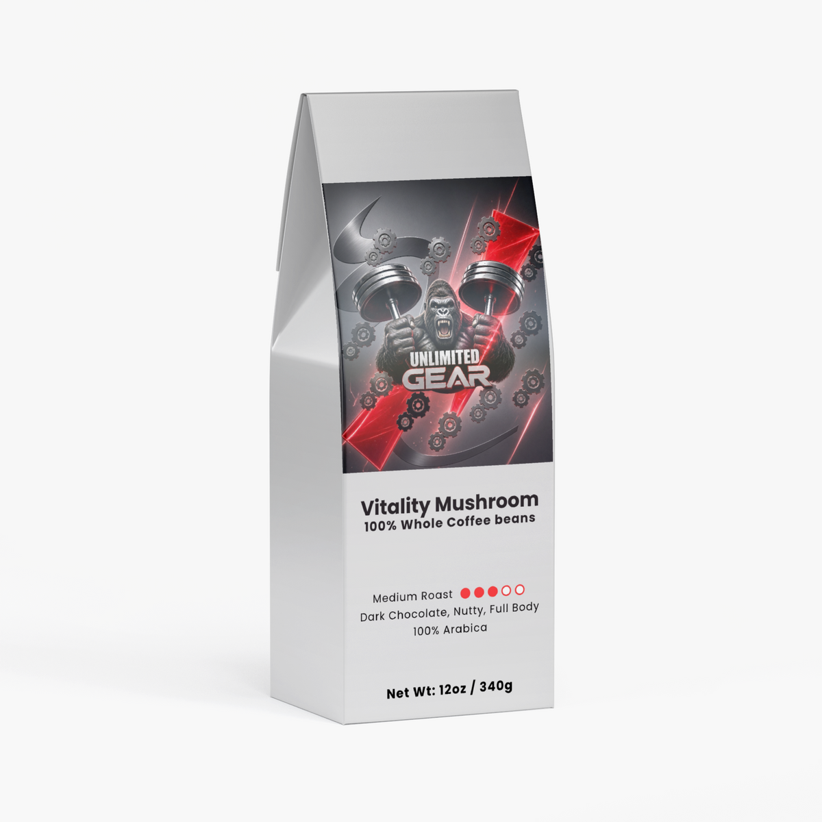 Vitality Mushroom Coffee (Medium Roast)