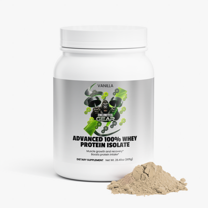 Advanced 100% Whey Protein Isolate (Vanilla)