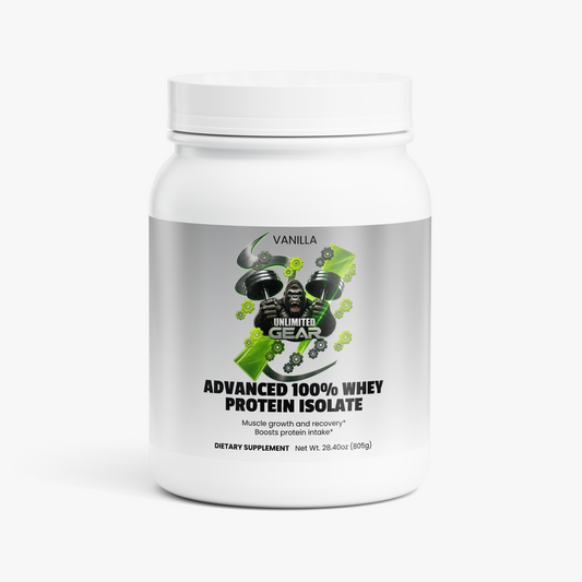 Advanced 100% Whey Protein Isolate (Vanilla)