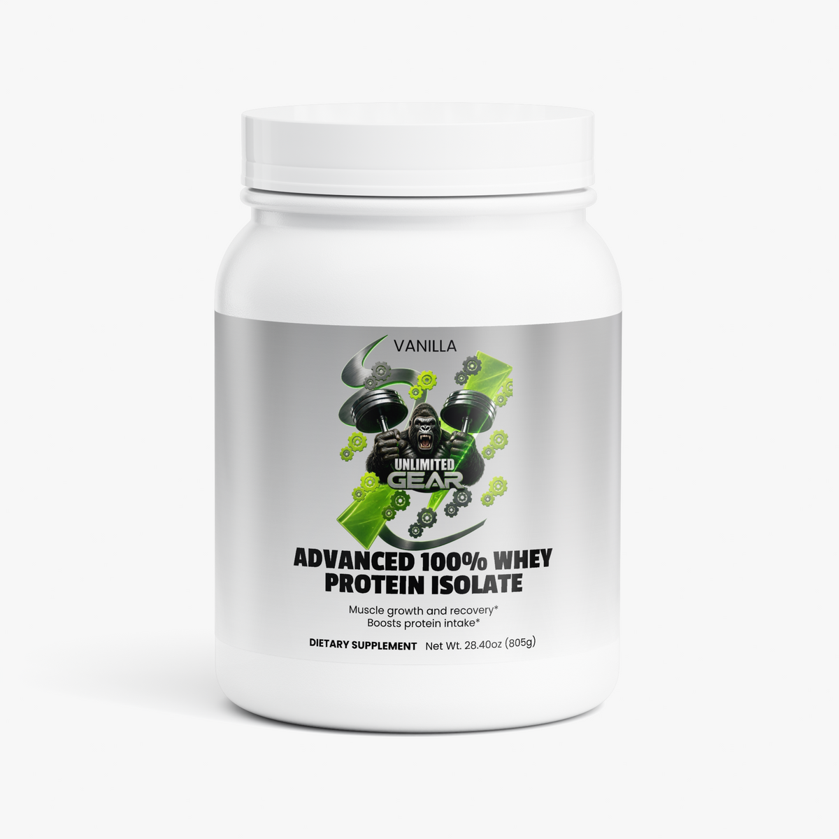 Advanced 100% Whey Protein Isolate (Vanilla)
