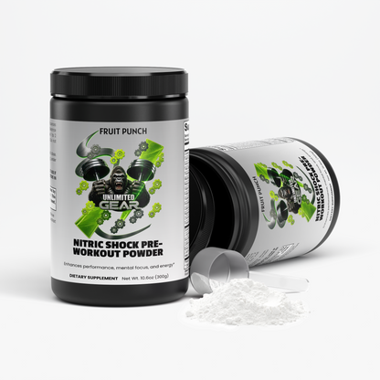Nitric Shock Pre-Workout Powder (Fruit Punch)