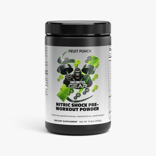 Nitric Shock Pre-Workout Powder (Fruit Punch)