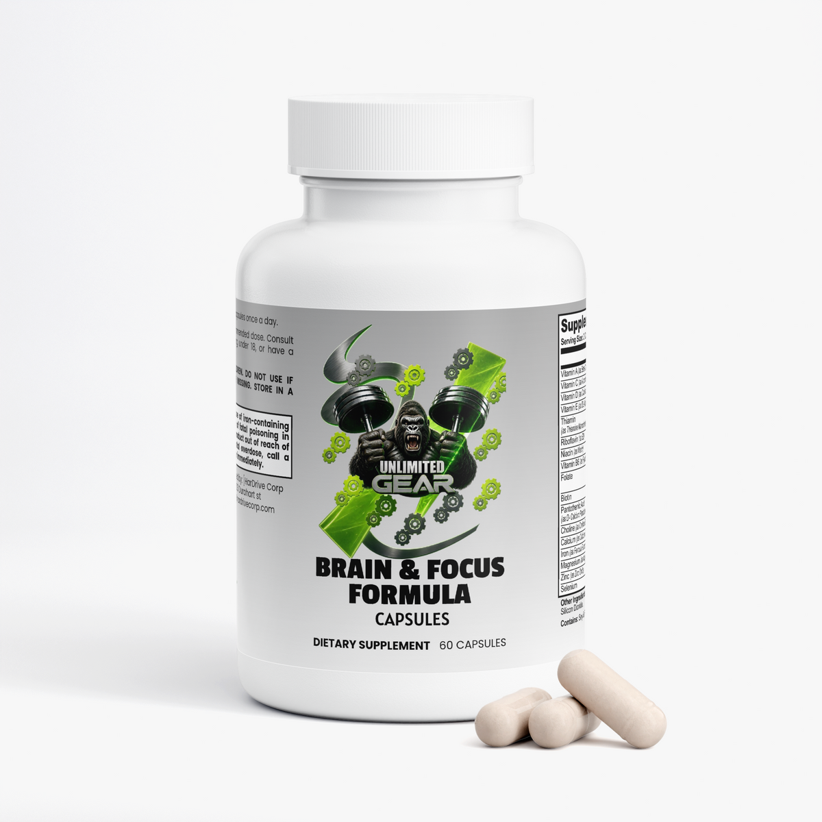 Nootropic Brain & Focus Formula