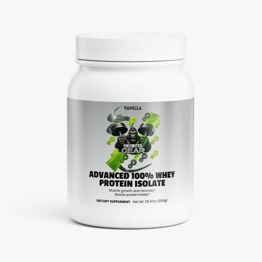 Advanced 100% Whey Protein Isolate (Vanilla)
