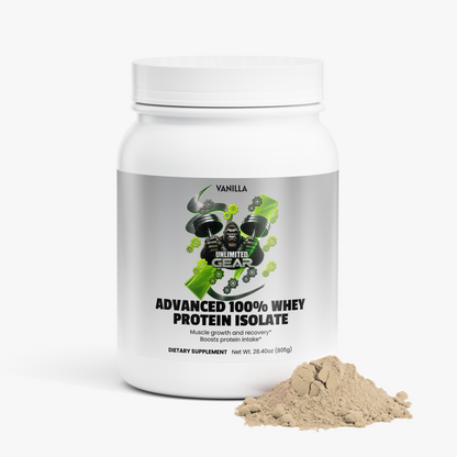 Advanced 100% Whey Protein Isolate (Vanilla)