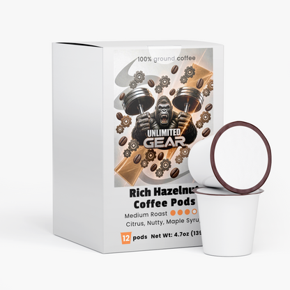 Rich Hazelnut Coffee Pods (Medium Roast)
