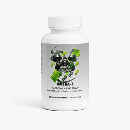 Omega-3 EPA 180mg + DHA 120mg