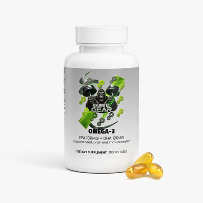Omega-3 EPA 180mg + DHA 120mg