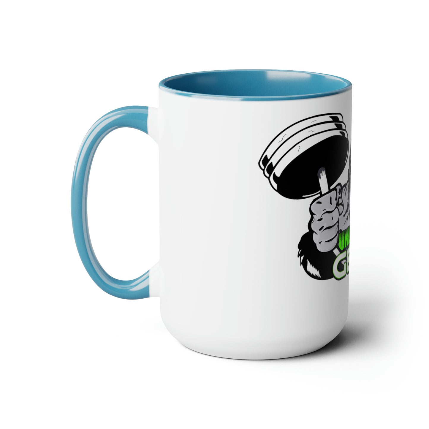 Two-Tone Coffee Mugs, 15oz