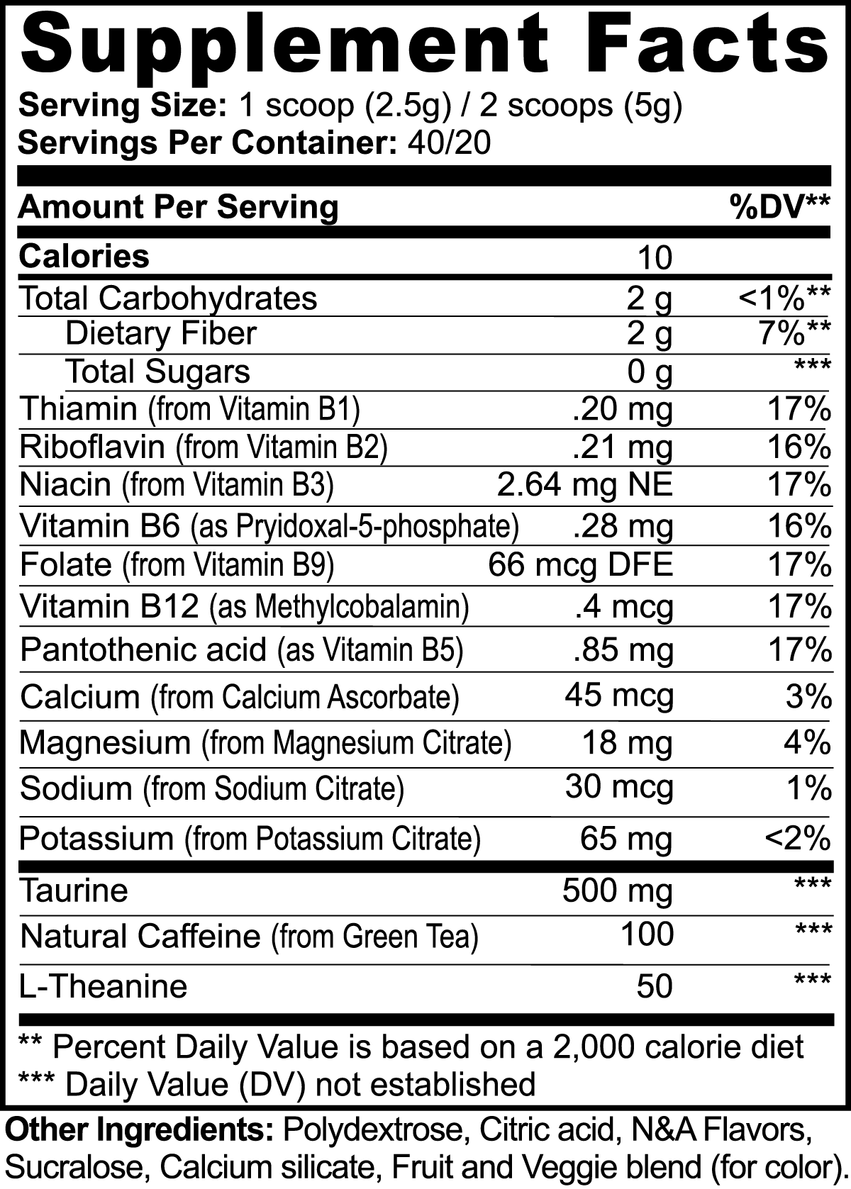 Gorilla Energy Powder (Fruit Punch)