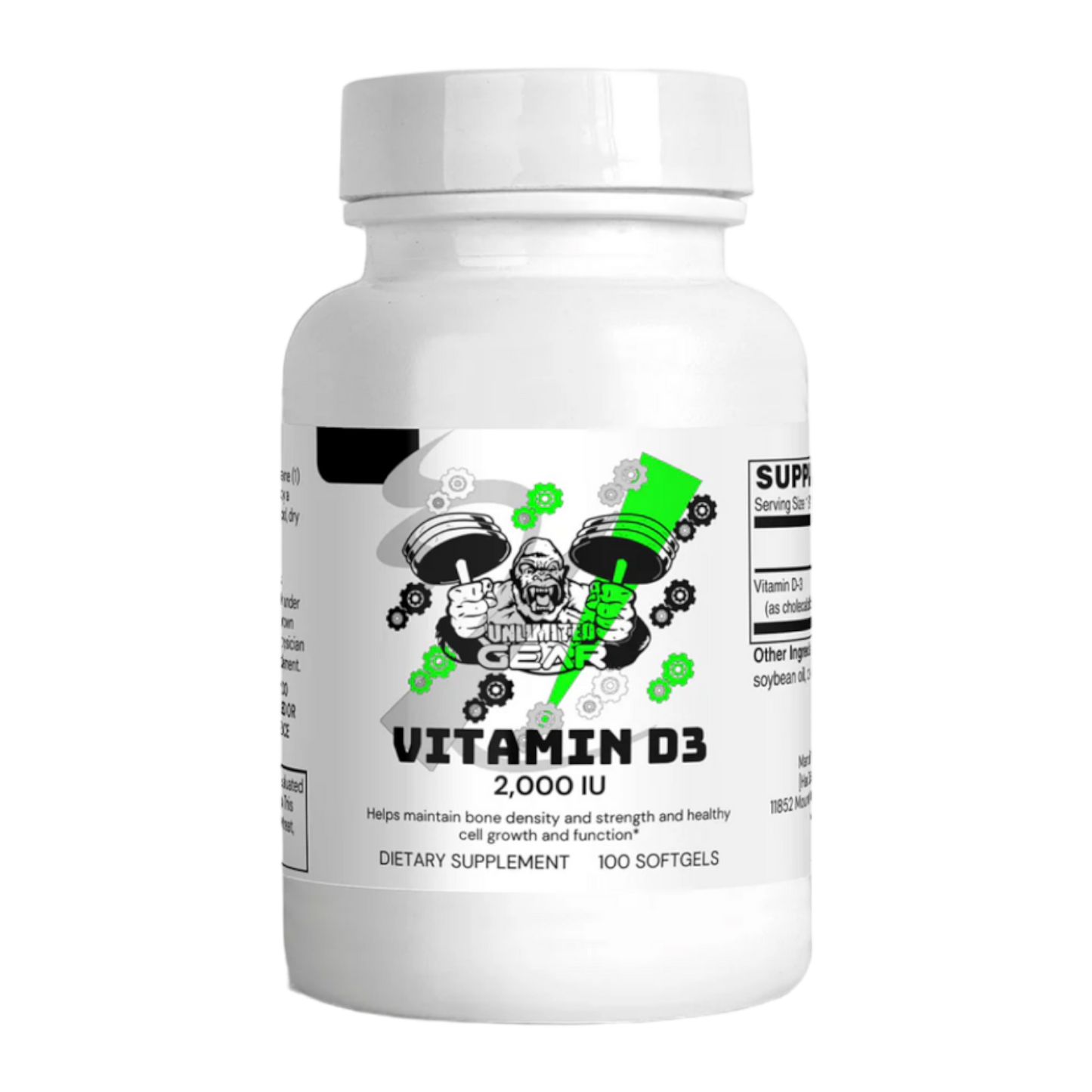 Vitamin D3 2,000 IU