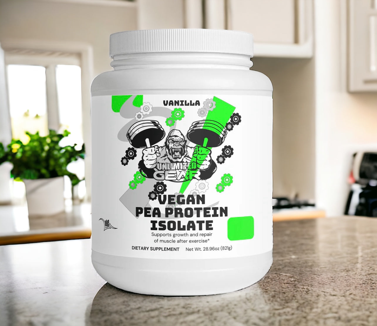 Vegan Pea Protein Isolate (Vanilla)